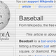 Illustration for article titled Man Looks Up Baseball On Wikipedia
